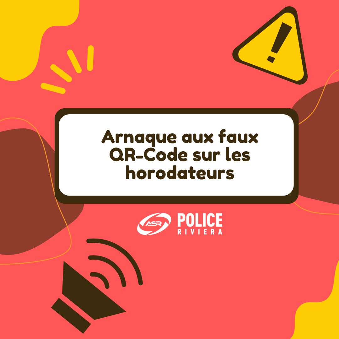 Arnaque aux codes QR sur les horodateurs